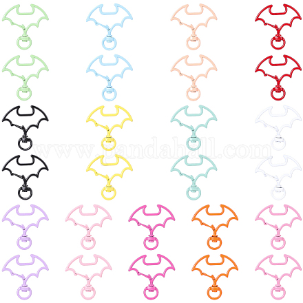 26 шт. двухцветные поворотные застежки из сплава с напылением FIND-SC0017-68-1