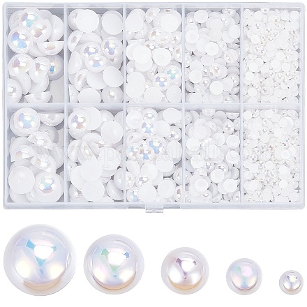 70 г 5 стиля АБС пластик имитация жемчуга кабошоны OACR-SC0001-45D-1