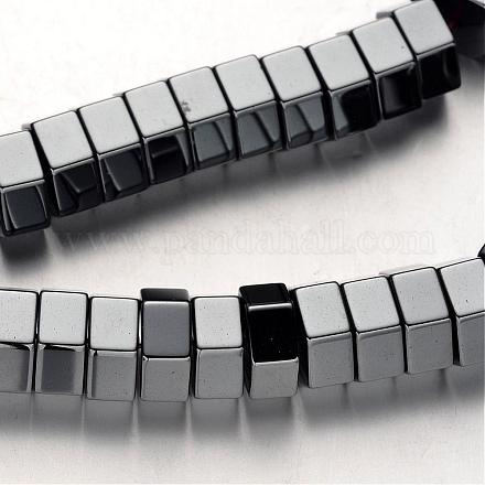 Non-magnetic Synthetic Hematite Bead Strands G-F300-15-09-1