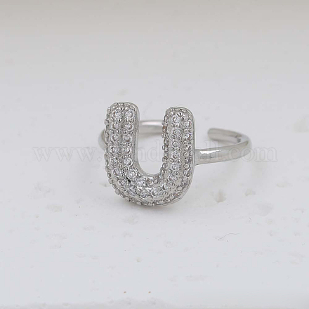 Латунные кольца из манжеты с прозрачным цирконием FS-WG17FF6-21-1