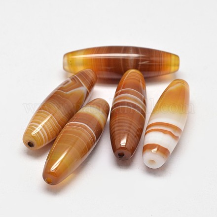 Rice Natural Agate Beads G-M260-06-1