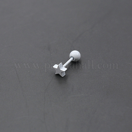 Серьги-гвоздики из хирургической нержавеющей стали 316L FS-WGA64E6-06-1