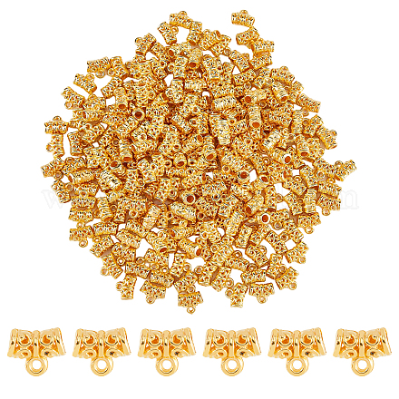Superfindings 600 pièce de perles pendantes en plastique avec boucle de 10x12 mm KY-FH0001-19-1