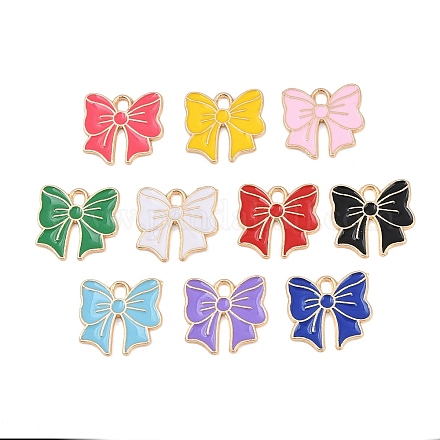 Подвески из эмали и сплава&nbsp;ENAM-F158-01-1