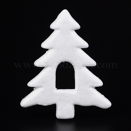 Árbol de Navidad modelado de espuma de poliestireno manualidades de decoración diy DJEW-M005-04-1