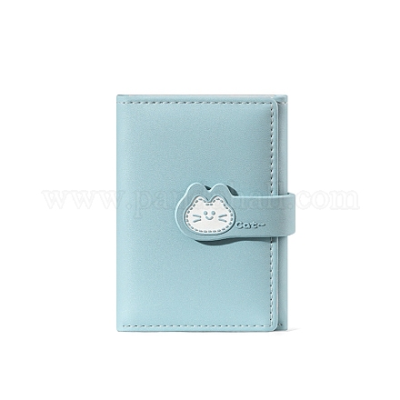 Portafogli in pelle PU con bottone automatico&nbsp;PW-WGC3DE8-05-1