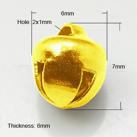 Iron Bell Charms IFIN-H057-G-1
