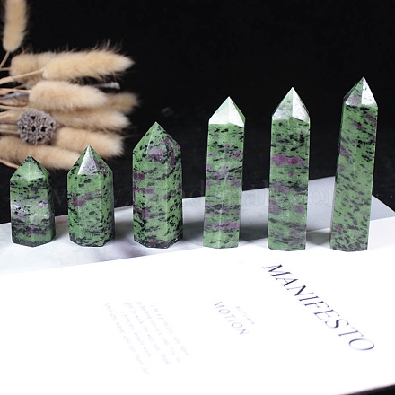 Point Tower натуральный рубин в цоизите PW-WG48084-05-1