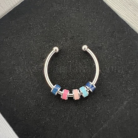 Диск из нержавеющей стали 304 с эмалированными бусинами FS-WGAD8B0-02-1