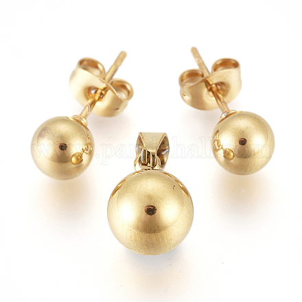 Kits de bijoux en 304 acier inoxydable X-SJEW-G075-01G-01-1