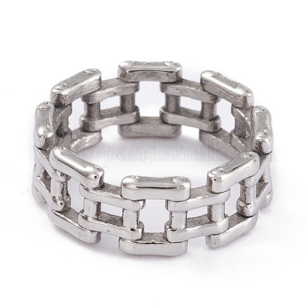 Кольца для пальцев из нержавеющей стали 304 RJEW-K233-05B-P-1