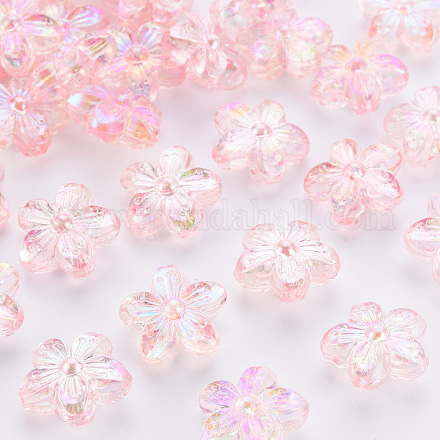 Прозрачные акриловые бусины TACR-S154-45C-902-1