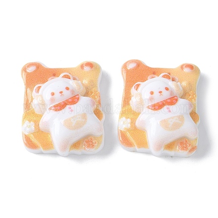 Непрозрачные кабошоны из смолы RESI-Z033-04-1