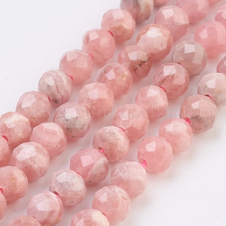 Chapelets de perles en rhodonite naturelle G-F568-119-4mm-1
