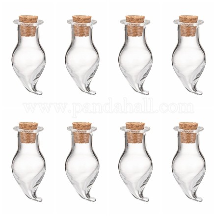 Glass Bottles AJEW-D037-06-1