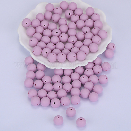Perles focales rondes en silicone SI-JX0046A-57-1