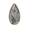 Natural Labradorite Pendants, Teardrop, 20mm