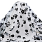 Nylon Fabric, Clothing Accessories, Flower Pattern, White, 1600~1720mm, , 2 yards/pc