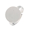 Brass Pad Ring Bases, Lead Free and Nickel Free and Cadmium Free, Adjustable, Platinum Color, 14mm