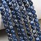 Natural Kyanite/Cyanite/Disthene Round Bead Strands, Grade A, 6mm, Hole: 1mm, about 66pcs/strand, 15.5 inch