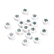 Christmas Theme Printed Opauqe Acrylic Beads, Christmas Tree, 10x10x5mm, Hole: 1.8mm