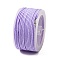 Polyester Braided Cord, Lilac, 2mm, about 21.87 Yards(20m)/Roll