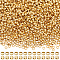 2000Pcs Brass Crimp Beads, Rondelle, Real 18K Gold Plated, 2x2x1mm, Hole: 1.2mm, 2000pcs/set