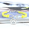 Infinity & Paw Print & Word Love Alloy with Suede Cord Charm Bracelets, Platinum, Yellow, 6-3/4 inch(17cm)