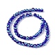 Perlas de vidrio pintadas para hornear DGLA-C001-02O-2