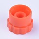 プラスチックストッパー  工業用シリンジバレルチップキャップの分配  オレンジ  13~15x11.5~12mm  内径：11.5mm TOOL-WH0103-12B-2