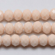Imitazione fili di perle di vetro giada GLAA-F001-3x2mm-14-1