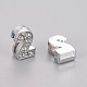 Alloy Number Slide Charms ALRI-A114-2-1