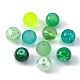 375pcs 15 perles de verre de style GLAA-FS0001-39-4