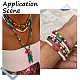 Kit de fabrication de bracelets de pierres précieuses DIY Sunnyclue DIY-SC0022-55-5