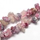 Natural Tourmaline Nuggets Beads Strands G-F214-27A-3