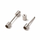 201 Stainless Steel Screw Clasps STAS-G305-02P-2