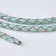 Braided Leather Cords WL-P002-16-A-3