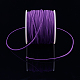 弾性コード  外側のポリエステルとラテックスの芯  青紫色  2mm  約50m /ロール  1ロール/箱 EW-BC0002-21-5