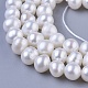 Fili di perle di perle d'acqua dolce coltivate naturali X-PEAR-E007-4-5mm-AAA-3