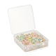 110pcs 5 couleurs perles acryliques transparentes TACR-LS0001-05-7