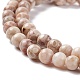 Chapelets de perles maifanite/maifan naturel pierre  X-G-P451-01C-B-4