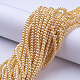 Glass Pearl Beads Strands X-HY-4D-B62-4