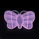 Бабочки пластиковые контейнеры для хранения бисера X-CON-Q023-14A-2