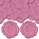 Pegatinas de sello de cera adhesiva craspire DIY-CP0009-12J-1