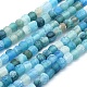 Chapelets de perles en agate teintée naturelle altérée X-G-F583-11E-1