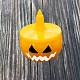 Thème d'halloween bricolage citrouille jack-o'-lanterne boîte de rangement et couvercle ensemble de moules en silicone DIY-G058-A01-2