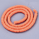 Handmade Polymer Clay Bead Strands CLAY-S094-4mm-A05-2