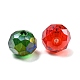 Perles de verre à facettes transparentes GLAA-XCP0001-23-2