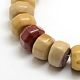 Rondelle Natural Mookaite Beads Strands G-P062-27-3