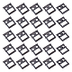 Cintres à crochets en alliage FIND-WH0110-396-1